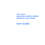 Xerox N2025/N2825 User's Manual