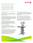 Xerox Fiery EX700 User's Manual