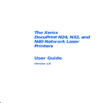 Xerox DocuPrint N32 User's Manual