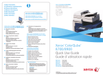Xerox ColorQube 8700 Quick Reference Guide