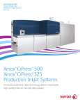 Xerox CiPress 325 / CiPress 500 Brochure