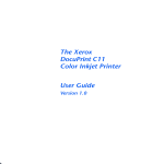 Xerox C11 User's Manual