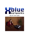 Xblue Networks 45p SLT User's Manual