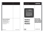 Xantrex Battery Monitor User's Manual