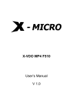 X-Micro F510 User's Manual