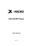 X-Micro 220 User's Manual