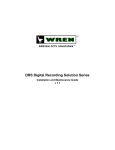 Wren Associates DRS5116 User's Manual