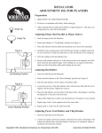 Woodstock W1218A User's Manual