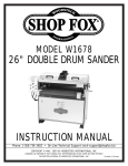Woodstock W1678 User's Manual