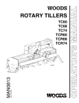 Woods Equipment TC68 User's Manual