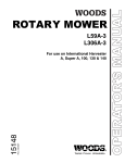 Woods Equipment L306A-3 User's Manual