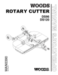 Woods Equipment DS96 User's Manual