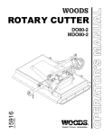 Woods Equipment DO80-2 User's Manual