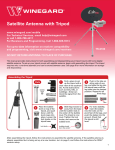 Winegard TR-6100 User's Manual