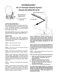 Winegard RD-9046 User's Manual