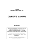 White Rodgers TW2000 Owner's Manual