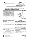 White Rodgers 8J48A User's Manual