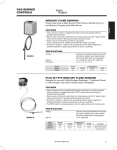 White Rodgers 3046-5 Mercury Flame Sensors Catalog Page