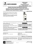 White Rodgers 2A37 User's Manual