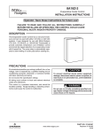 White Rodgers 21D28-6 Installation Instructions