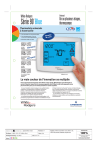 White Rodgers 1F95-1277 Specification Sheet (French)