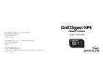 Whistler GLF-125 User's Manual