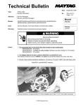 Whirlpool Washer/Dryer MAH6700AWM User's Manual