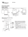 Whirlpool GD8200Y User's Manual