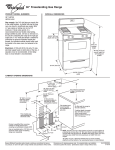 Whirlpool WFG114SV User's Manual