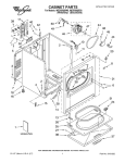 Whirlpool WED5800SW0 User's Manual