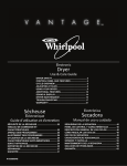 Whirlpool W10309054B User's Manual