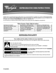 Whirlpool W10224664A User's Manual