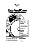 Whirlpool SC8630ED User's Manual