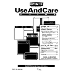 Whirlpool Roper REL3612BW2 User's Manual