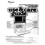 Whirlpool RM778PXT User's Manual