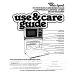 Whirlpool RM235PXK User's Manual