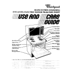 Whirlpool RJE-953PP User's Manual