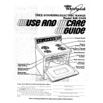 Whirlpool RJE-3165 User's Manual