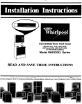 Whirlpool RH6330XL User's Manual