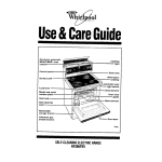 Whirlpool RF396PXV User's Manual