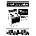 Whirlpool RF377PXX User's Manual