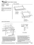 Whirlpool RCS3004R User's Manual