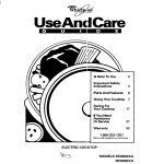 Whirlpool RC8900XA User's Manual