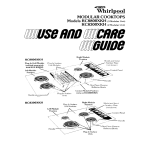 Whirlpool RC8300XKH User's Manual