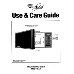 Whirlpool MT9160XY User's Manual