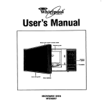 Whirlpool MT2100XY User's Manual