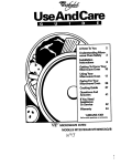 Whirlpool MT2070XAB User's Manual