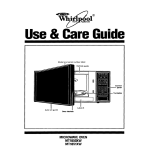 Whirlpool MT1850XW User's Manual