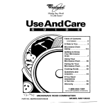 Whirlpool MH7135XE User's Manual