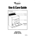 Whirlpool LG5771XW User's Manual